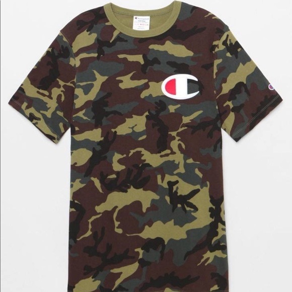 vintage champion camo tee - Picture 7 of 7